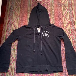 Gilly Hicks lace up hoodie
